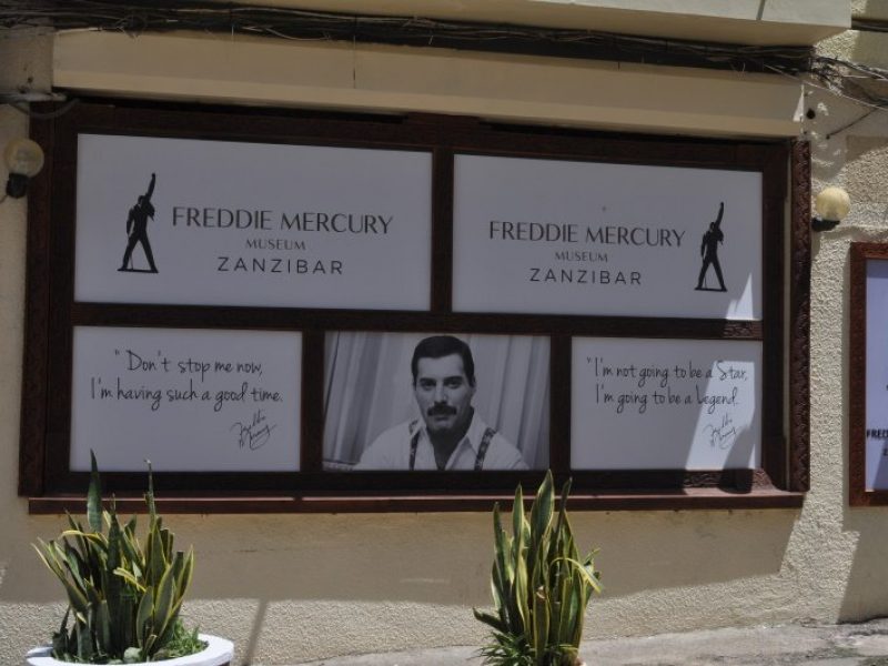 Freddie mercury museum zanzibar