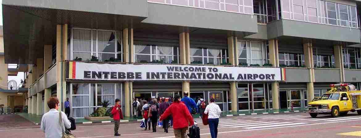 Arrival Entebbe Airport-Kampala 