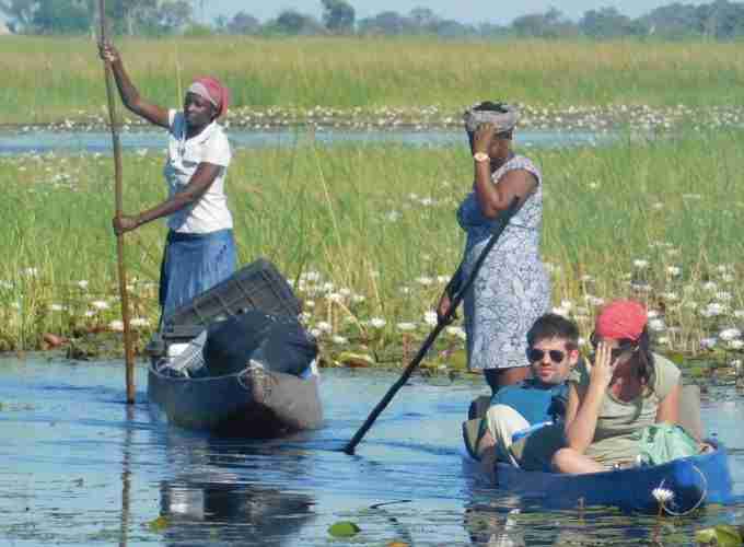 3-Day Fully Catered Mokoro (Canoe) Safari Okavango Delta