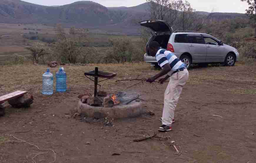 Biking at Hells Gate National Park