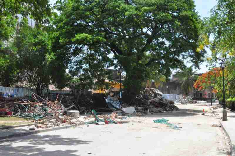 House of wonder collapsed - zanzibar - december 2020 (1)