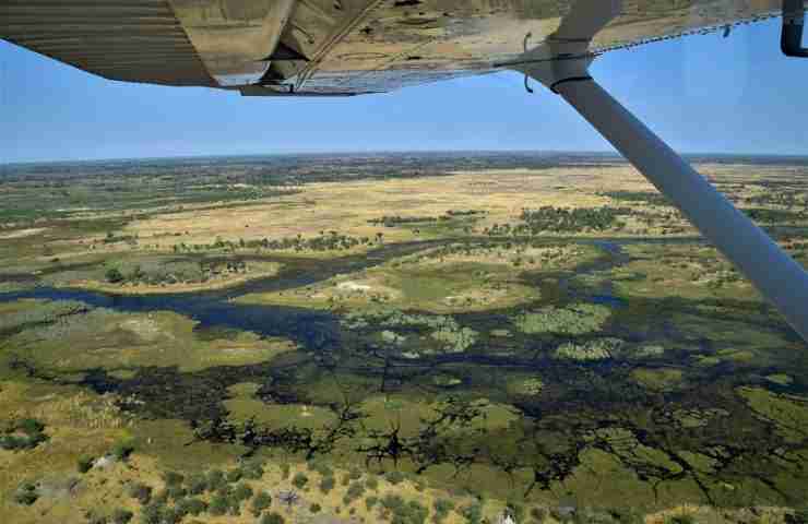 La città di Maun