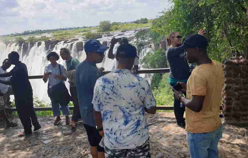 Guided Victoria Falls Tour Zambia including Return Transfer