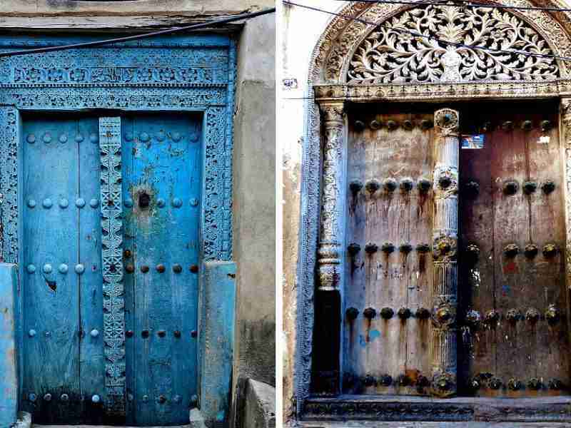 STONE TOWN door